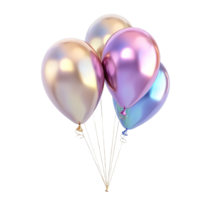 Globos Metálicos Pastel