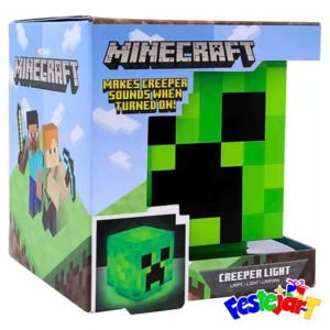 Lámpara MINECRAFT Creeper