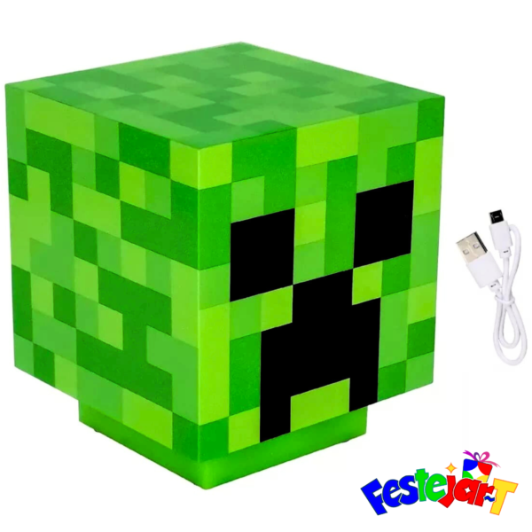 Lámpara MINECRAFT Creeper - Imagen 2