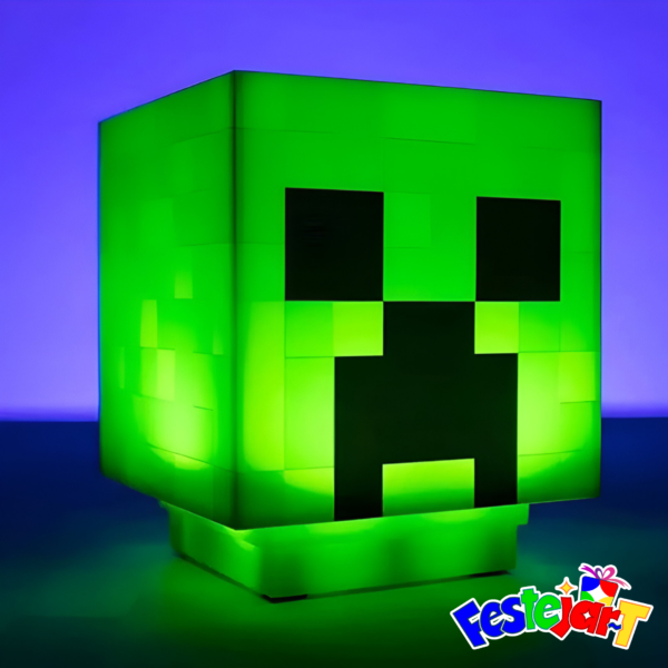 Lámpara MINECRAFT Creeper - Imagen 6