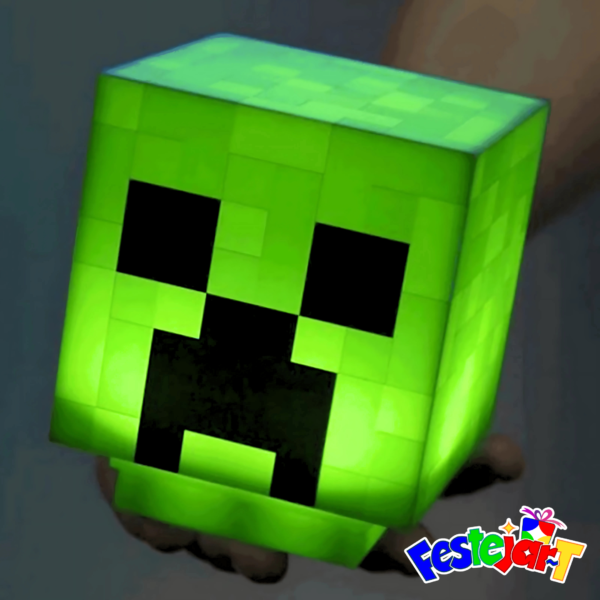 Lámpara MINECRAFT Creeper - Imagen 5
